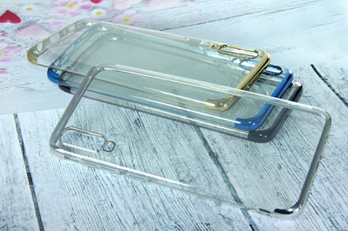 Чехол-накладка для Samsung A705 A70 ELECTROPLATED TPU DOKA серебро оптом, в розницу Центр Компаньон фото 4