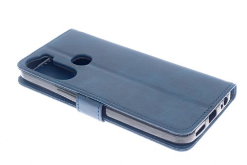Чехол-книжка для Infinix Hot 12 Pro BUSINESS PLUS синий - фото фото 2