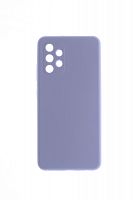 Чехол-накладка для Samsung A325F A32 SILICONE CASE OP закрытый сиреневый (13) - фото