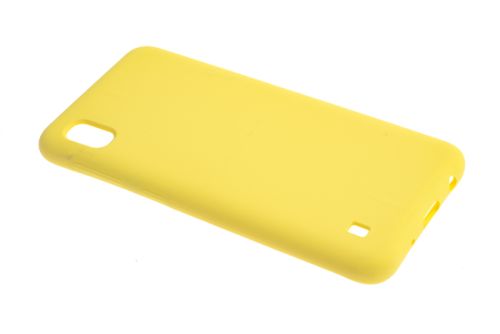 Чехол-накладка для Samsung A105F A10 SILICONE CASE NL OP закрытый желтый (20) оптом, в розницу Центр Компаньон фото 2