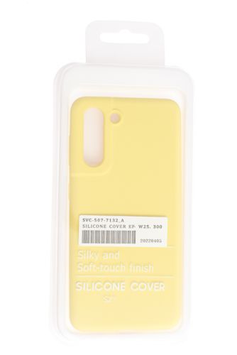 Чехол-накладка для Samsung G991 S21 SILICONE CASE NL OP закрытый желтый (20) оптом, в розницу Центр Компаньон фото 4