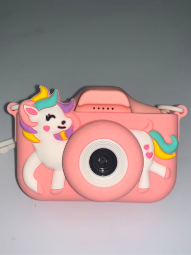 Детская игрушка фотоаппарат X2 Unicorn розовый оптом, в розницу Центр Компаньон фото 2