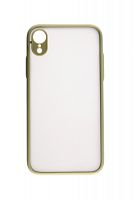 Купить Чехол-накладка для iPhone XR VEGLAS Fog оливковый оптом, в розницу в ОРЦ Компаньон
