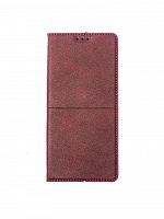 Чехол-книжка для Realme С33 VEGLAS RICH бордовый - фото