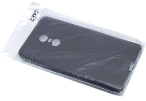 Чехол-накладка для XIAOMI Redmi Note 3 FASHION TPU матовый б/отв черный оптом, в розницу Центр Компаньон фото 2