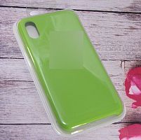 Купить Чехол-накладка для iPhone X/XS SILICONE CASE ярко-зеленый (31) оптом, в розницу в ОРЦ Компаньон