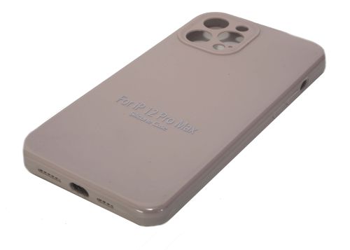 Чехол-накладка для iPhone 12 Pro Max VEGLAS SILICONE CASE NL Защита камеры светло-розовый (19) оптом, в розницу Центр Компаньон фото 2