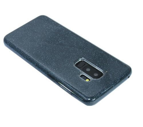 Чехол-накладка для Samsung G965F S9 Plus JZZS Shinny 3в1 TPU черная оптом, в розницу Центр Компаньон фото 3