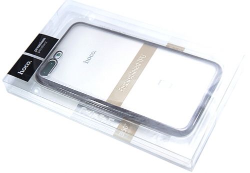 Чехол-накладка для iPhone 7/8/SE HOCO GLINT electroplated TPU черная - оптовая продажа фото 2 Чехол-накладка для iPhone 7/8/SE HOCO GLINT electroplated TPU черная - фото фото 2