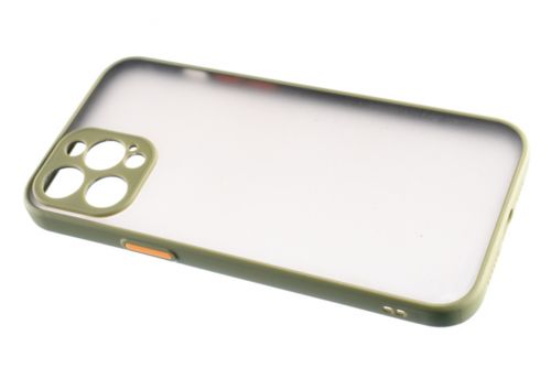 Чехол-накладка для iPhone 12 Pro Max VEGLAS Fog оливковый - оптовая продажа фото 2 Чехол-накладка для iPhone 12 Pro Max VEGLAS Fog оливковый - фото фото 2