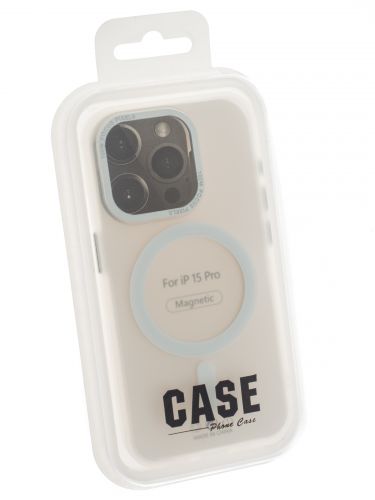 Чехол-накладка для iPhone 15 Pro VEGLAS Fog Magnetic белый - оптовая продажа фото 4 Чехол-накладка для iPhone 15 Pro VEGLAS Fog Magnetic белый - фото фото 4