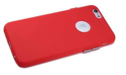 Чехол-накладка для iPhone 6/6S AiMee Отверстие красный оптом, в розницу Центр Компаньон фото 3