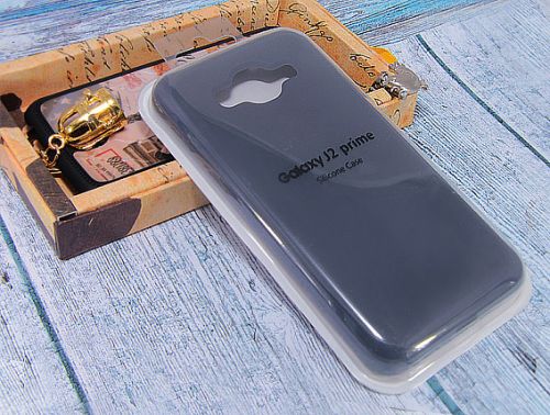 Чехол-накладка для Samsung G530/G532 J2 Prime SILICONE CASE закрытый темно-синий - оптовая продажа Чехол-накладка для Samsung G530/G532 J2 Prime SILICONE CASE закрытый темно-синий - фото