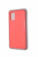 Чехол-накладка для Samsung A715F A71 SILICONE CASE ярко-розовый (12) - фото