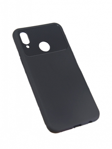 Чехол-накладка для HUAWEI P20 Lite STREAK TPU черный - фото
