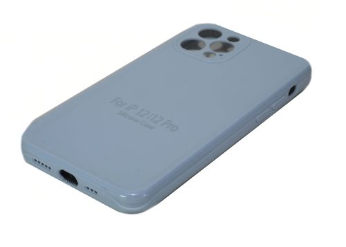 Чехол-накладка для iPhone 12 Pro VEGLAS SILICONE CASE NL Защита камеры светло-голубой (43) оптом, в розницу Центр Компаньон фото 2