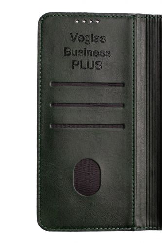Чехол-книжка для HUAWEI Honor X9B/X50 VEGLAS BUSINESS PLUS темно-зеленый - оптовая продажа фото 7 Чехол-книжка для HUAWEI Honor X9B/X50 VEGLAS BUSINESS PLUS темно-зеленый - фото фото 7