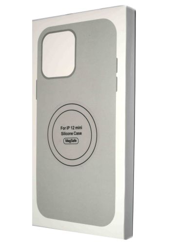 Чехол-накладка для iPhone 12 Mini SILICONE TPU NL поддержка MagSafe белый коробка оптом, в розницу Центр Компаньон фото 4