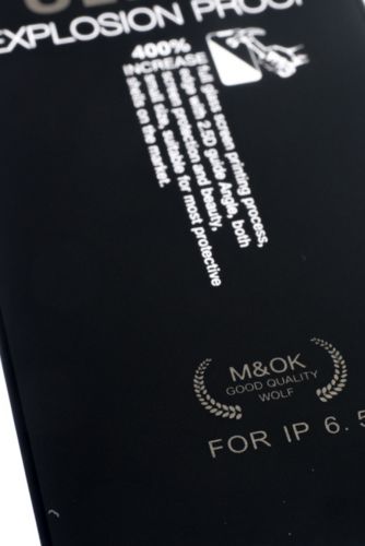 Защитное стекло для iPhone XS Max/11 Pro Max WOLF KING THOR HAMMER коробка черный - фото фото 2