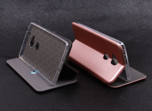 Чехол-книжка для HUAWEI Honor 5X/GR5 BUSINESS розовое золото - фото фото 2
