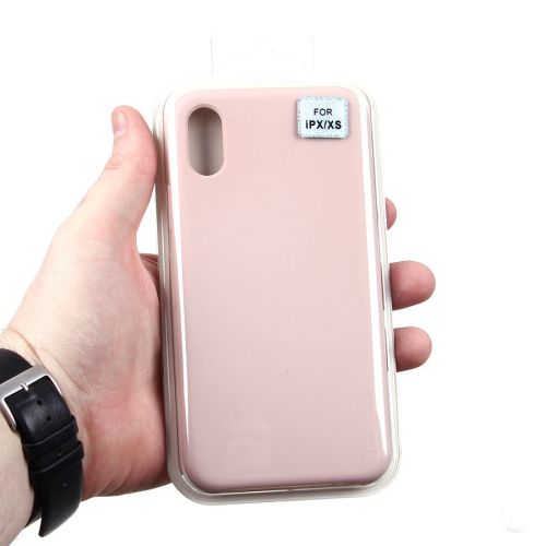 Чехол-накладка для iPhone XR SOFT TOUCH TPU розовый  - фото фото 2