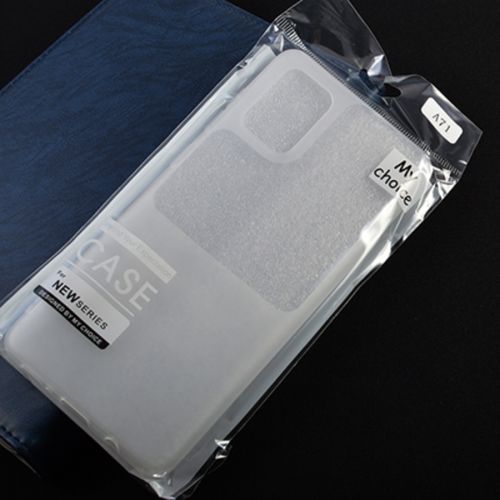 Чехол-накладка для Samsung A715F A71 SKY LIGHT TPU белый - фото фото 3