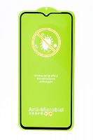 Защитное стекло для XIAOMI Redmi 9A FULL GLUE ANTIBACTERIAL коробка черный - фото