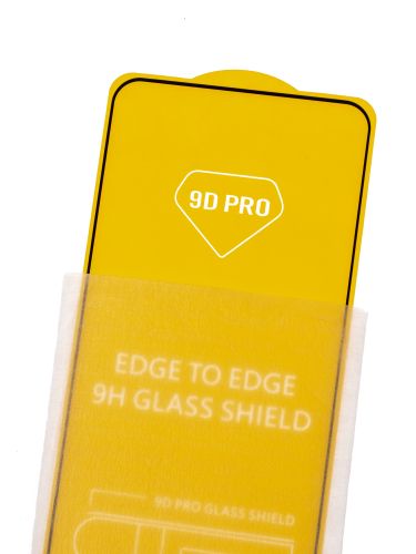 Защитное стекло для XIAOMI Poco X5 FULL GLUE (желтая основа) пакет черный оптом, в розницу Центр Компаньон фото 3
