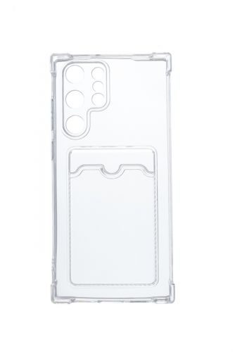 Чехол-накладка для Samsung S908B S22 Ultra VEGLAS Air Pocket прозрачный оптом, в розницу Центр Компаньон