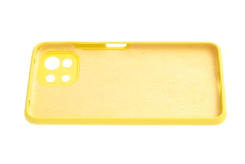 Чехол-накладка для XIAOMI Mi 11 Lite SILICONE CASE NL OP закрытый желтый (20) оптом, в розницу Центр Компаньон фото 2