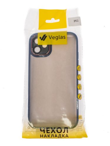 Чехол-накладка для iPhone 11 VEGLAS Crystal Shield синий оптом, в розницу Центр Компаньон фото 3