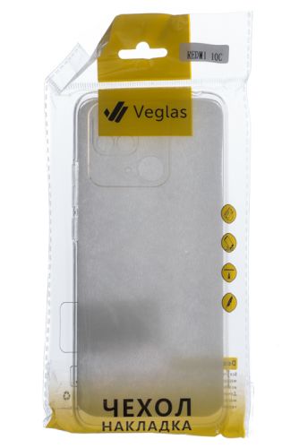 Чехол-накладка для XIAOMI Redmi 10C VEGLAS Air прозрачный оптом, в розницу Центр Компаньон фото 3