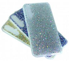 Чехол-накладка для HUAWEI Honor 20 DROP STAR TPU серебро - фото