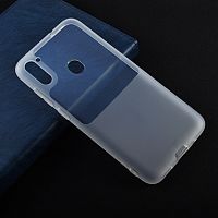 Чехол-накладка для Samsung A115 A11/M11 SKY LIGHT TPU белый - фото
