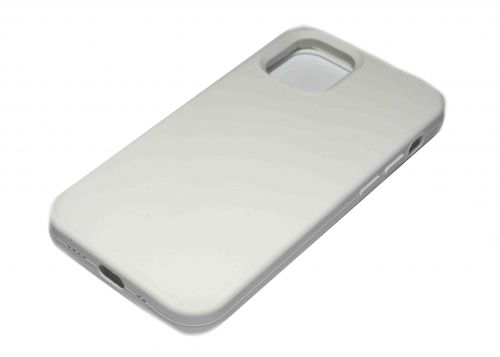 Чехол-накладка для iPhone 12 Mini SILICONE TPU NL поддержка MagSafe белый коробка - фото фото 2
