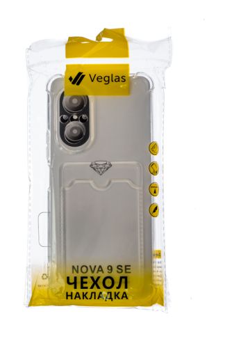 Чехол-накладка для HUAWEI Nova 9 SE VEGLAS Air Pocket прозрачный оптом, в розницу Центр Компаньон фото 4