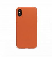 Купить Чехол-накладка для iPhone X/XS LATEX оранжевый оптом, в розницу в ОРЦ Компаньон