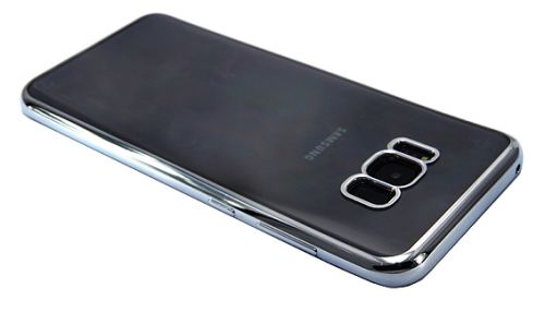 Чехол-накладка для Samsung G955F S8 Plus РАМКА TPU графит оптом, в розницу Центр Компаньон