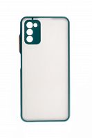 Чехол-накладка для Samsung A037F A03S VEGLAS Fog зеленый - фото