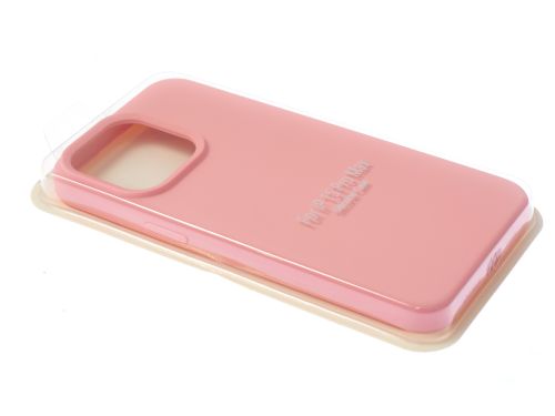 Чехол-накладка для iPhone 15 Pro Max SILICONE CASE закрытый розовый (6) оптом, в розницу Центр Компаньон фото 2