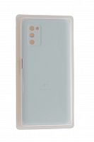Чехол-накладка для Samsung A037F A03S SILICONE CASE закрытый белый (9) - фото
