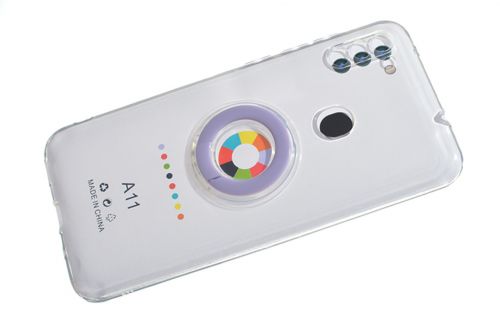 Чехол-накладка для Samsung A115 A11 NEW RING TPU сиреневый - оптовая продажа фото 3 Чехол-накладка для Samsung A115 A11 NEW RING TPU сиреневый - фото фото 3