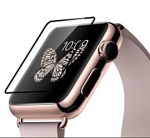 Купить Защитное стекло для Apple Watch (38) 0.1mm HOCO Full Rim коробка черный оптом, в розницу в ОРЦ Компаньон