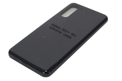 Чехол-накладка для Samsung G996F S21 Plus SILICONE CASE закрытый черный (3) оптом, в розницу Центр Компаньон фото 2
