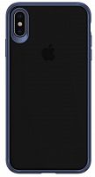 Купить Чехол-накладка для iPhone X/XS USAMS Mant синий оптом, в розницу в ОРЦ Компаньон
