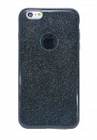 Купить Чехол-накладка для iPhone 6/6S Plus  JZZS Shinny 3в1 TPU черная оптом, в розницу в ОРЦ Компаньон