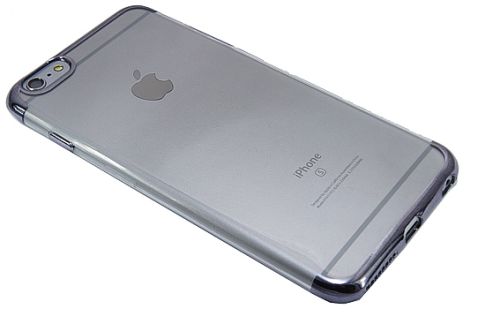 Чехол-накладка для iPhone 6/6S Plus  ELECTROPLATED TPU графит оптом, в розницу Центр Компаньон фото 3