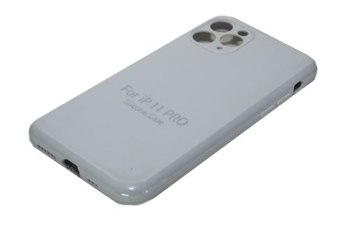 Чехол-накладка для iPhone 11 Pro VEGLAS SILICONE CASE NL Защита камеры белый (9) оптом, в розницу Центр Компаньон фото 2