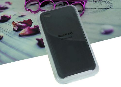 Чехол-накладка для XIAOMI Redmi Go SILICONE CASE черный (3) - оптовая продажа Чехол-накладка для XIAOMI Redmi Go SILICONE CASE черный (3) - фото