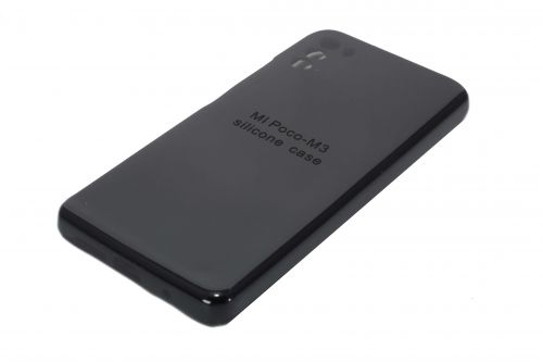 Чехол-накладка для XIAOMI Poco M3 SILICONE CASE закрытый черный (3) - оптовая продажа фото 2 Чехол-накладка для XIAOMI Poco M3 SILICONE CASE закрытый черный (3) - фото фото 2